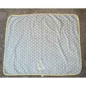 Falls Creek Grey White Polka Dot Giraffes Baby Blanket Plush Security